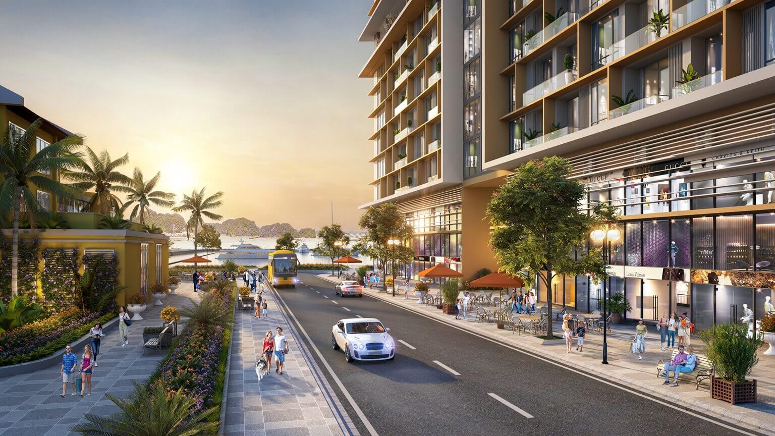 shophouse khối đế Emerald Park Mê Linh